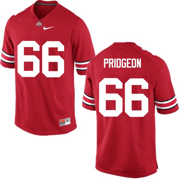 Ohio State Buckeyes #66 Malcolm Pridgeon Men High School Jersey Red